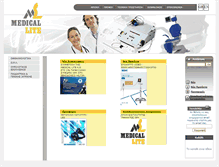 Tablet Screenshot of medical-lite.gr
